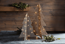 Mud Pie Silver Light up Glitter Tree