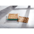 Mud Pie Gold Edge Napkin Caddy Set