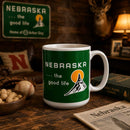 Nebraska The Good Life Mug | 15 oz | Chimney Rock | Nebraska State Historical Society