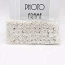 Multi color 144pcs 2cm artificial paper roses wedding decor bedroom