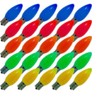 Multi-Color Solid LED Light Bulbs