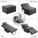 Multi-Functional Sofa Bed With Adjustable Backrest Design