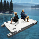 [05X08FT] Multi-Person Inflatable Floating Dock With Pump And D-Rings (SAK45918)