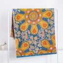 Multicolor gauze flower bath towel – bedroom floral throw blanket