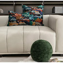 Multicolor geometric embroidery abstract cushion covers living room