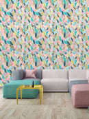 Multicolor Leaves Wallpaper