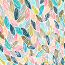 Multicolor Leaves Wallpaper