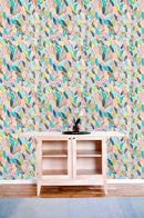Multicolor Leaves Wallpaper