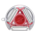 Multicolor magic peeler trio set for kitchen slicing and shredding