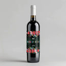 Multicolor Maid Of Honor Wine Label