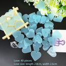 Multicolor stars glow dark wall stickers bedroom luminous decor