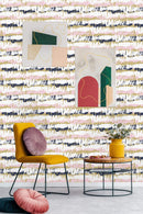 Multicolor Strips Wallpaper