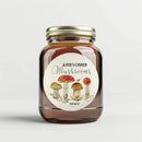 Mushrooms Canning Labels