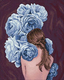 Music of Flowers CS2522 15.8 x 19.7 inches Crafting Spark Diamond Painting Kit