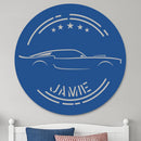 Mustang Name Sign