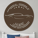 Mustang Name Sign