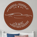 Mustang Name Sign