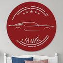 Mustang Name Sign