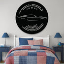 Mustang Name Sign
