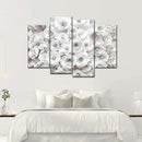 White Roses Wall Art