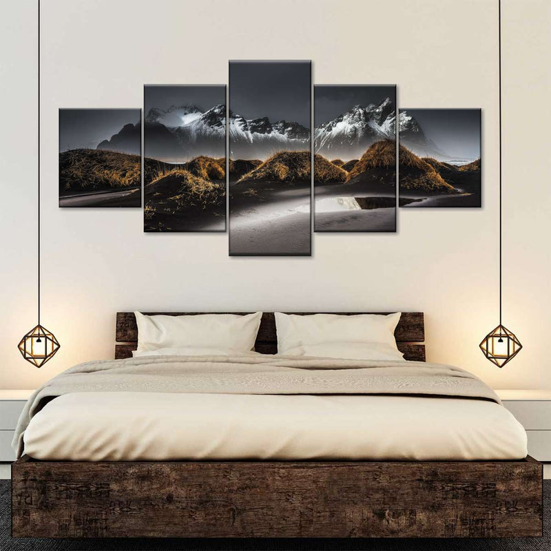 Stokksnes Mountainscape Wall Art