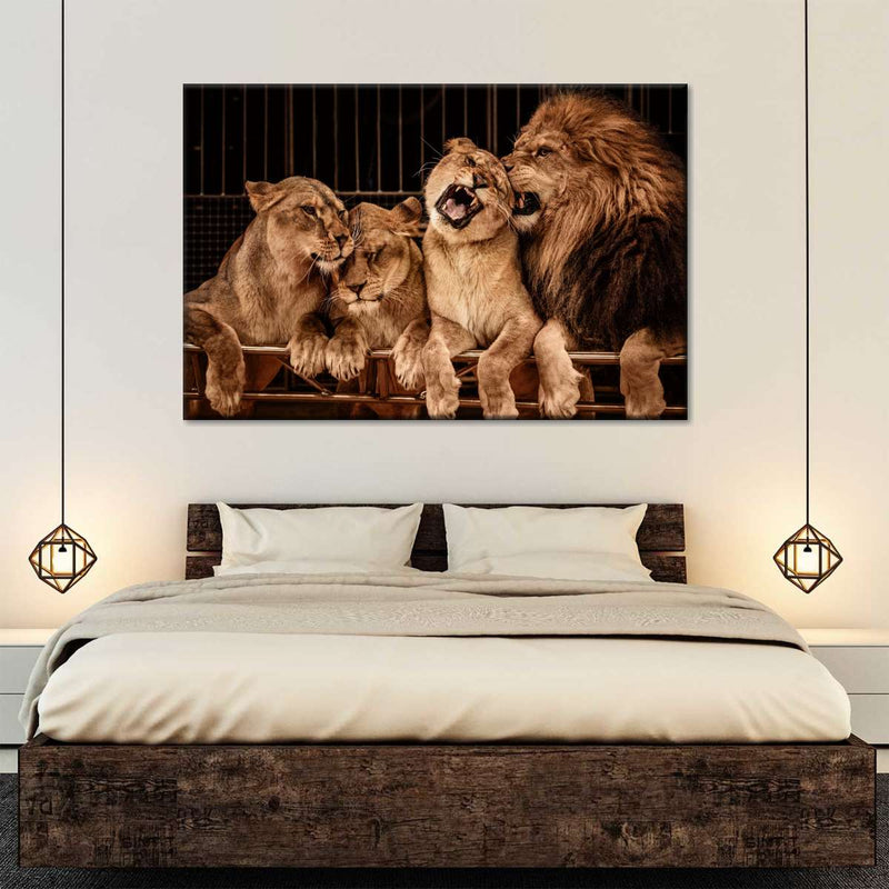 Pride Of Lions Wall Art