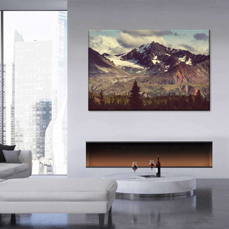 Alaskan Mountains Wall Art