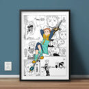 My Hero Academia Canvas Art