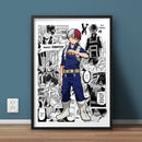 My Hero Academia Canvas Art