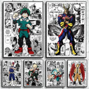 My Hero Academia Canvas Art