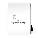 My Life With You Desktop Canvas