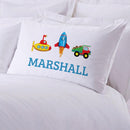 My Little Working Man Personalized Sleeping Pillowcase
