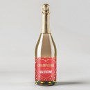My Valentine Champagne Label