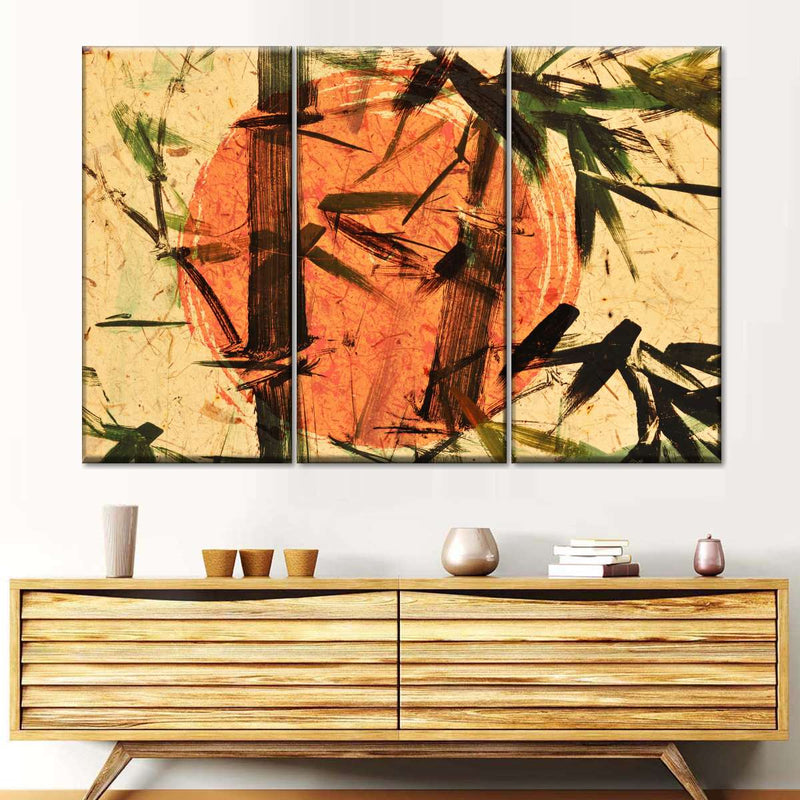 Japanese Abstract Wall Art