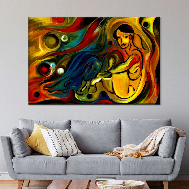 Portrait Abstract Wall Art