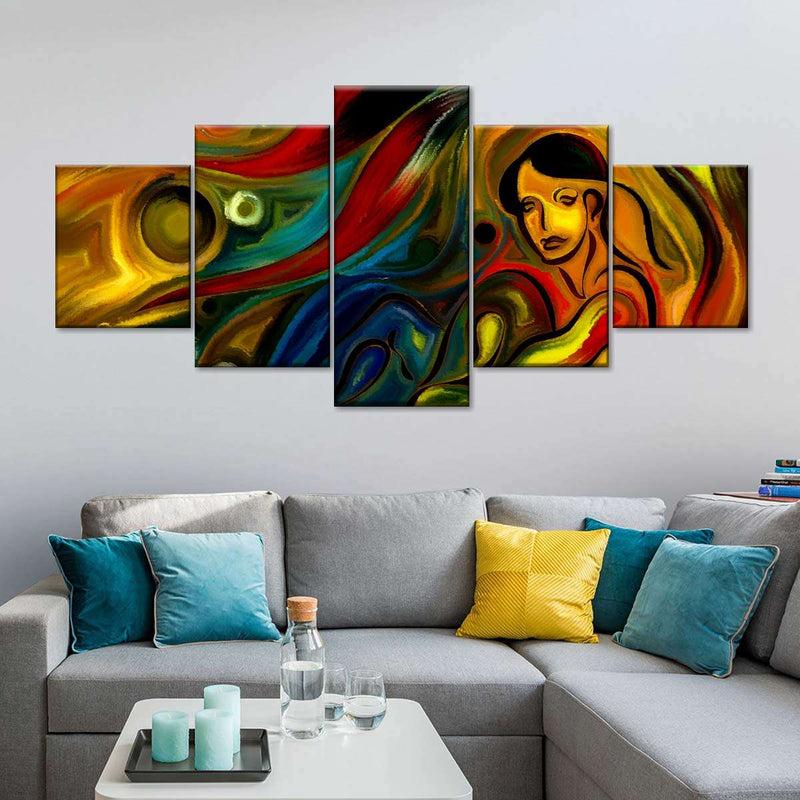 Portrait Abstract Wall Art