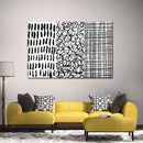 Bold Scribbles Abstract II Wall Art