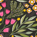 Tulips and Leaves Wallpaper