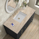 James Martin Myrrin 48" Single Bathroom Vanity, Carbon Oak