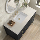 James Martin Myrrin 48" Single Bathroom Vanity, Carbon Oak