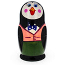 Set of 5 Happy Penguins Nesting Figurines