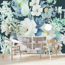 Dark Floral Wallpaper