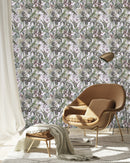 Modish Green Plants Wallpaper Chic