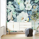 Dark Floral Wallpaper