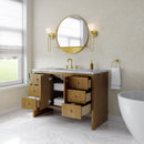 James Martin Hudson 48" Single Bathroom Vanity, Honey Oak