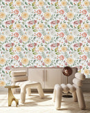 Stylish Light Floral Wallpaper Smart
