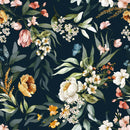 Dark Floral Wallpaper