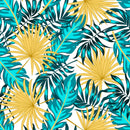 Green and Yellow Leaves Wallpaper