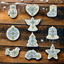 Set for embroidery with beads on a plastic base FLPL-095
