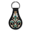 Bead embroidery kit on artificial leather FLBB-091